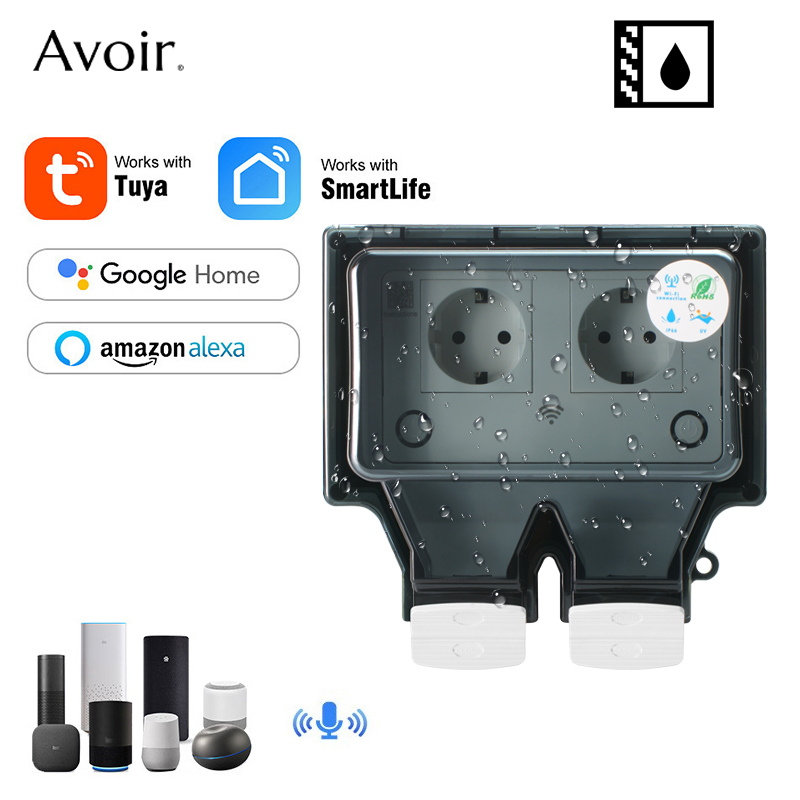 Outdoor Power Equipment Brands - Avoir Tuya Wall Electrical Sockets Ip66