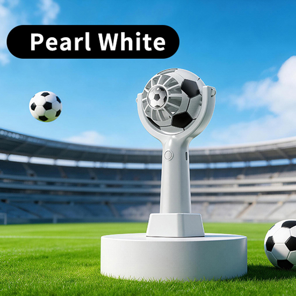 Outdoor Power Direct - Small Football Fan USB Rechargeable 3