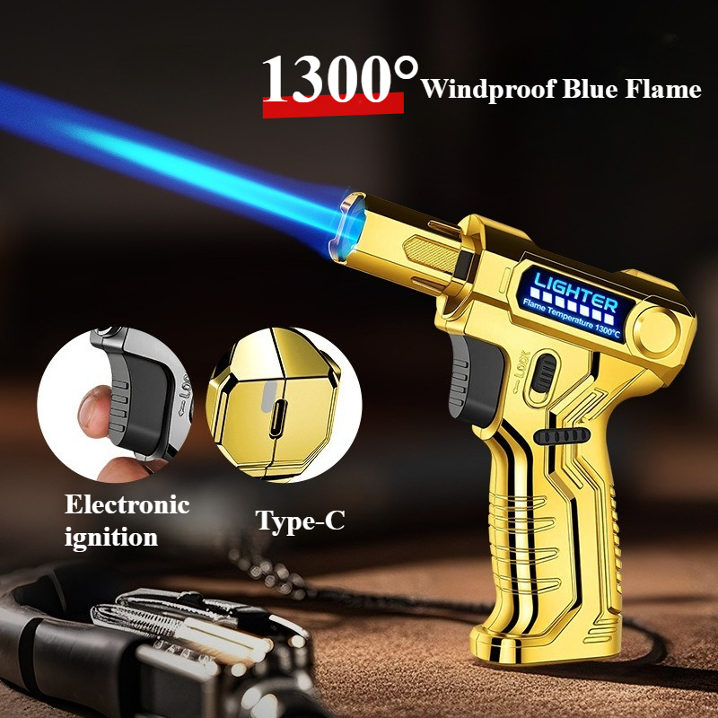 Outdoor Power Direct - Type-C Usb Rechargeable Direct-Charge Windproof Lighter,