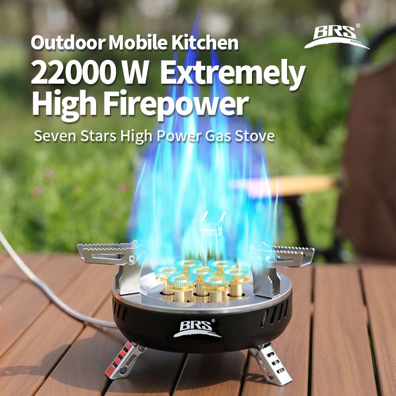 Outdoor Power Equipment Brands - BRS 3/7-Core Camping Gas Stove High