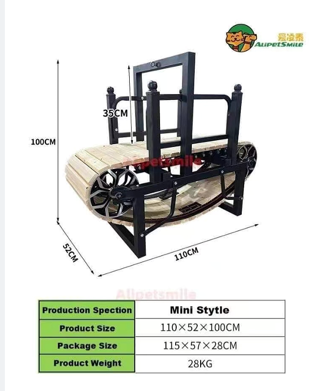 High Quality Metal Dog Treadmi - Quality Outdoor Power Equipment ulasan dan harga