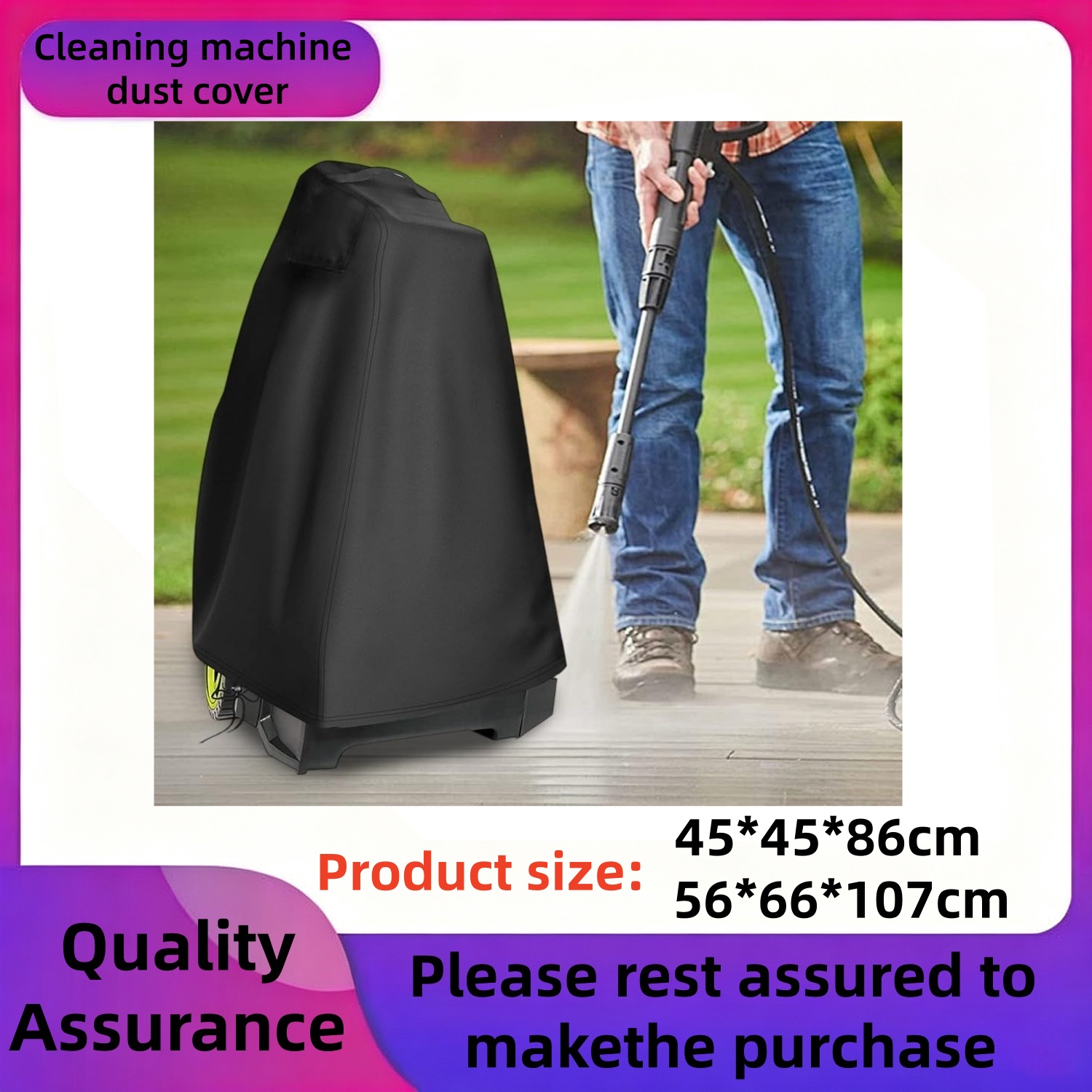 Pressure Washer Cover 210D Oxf - Pressure Washer Electric ulasan dan harga
