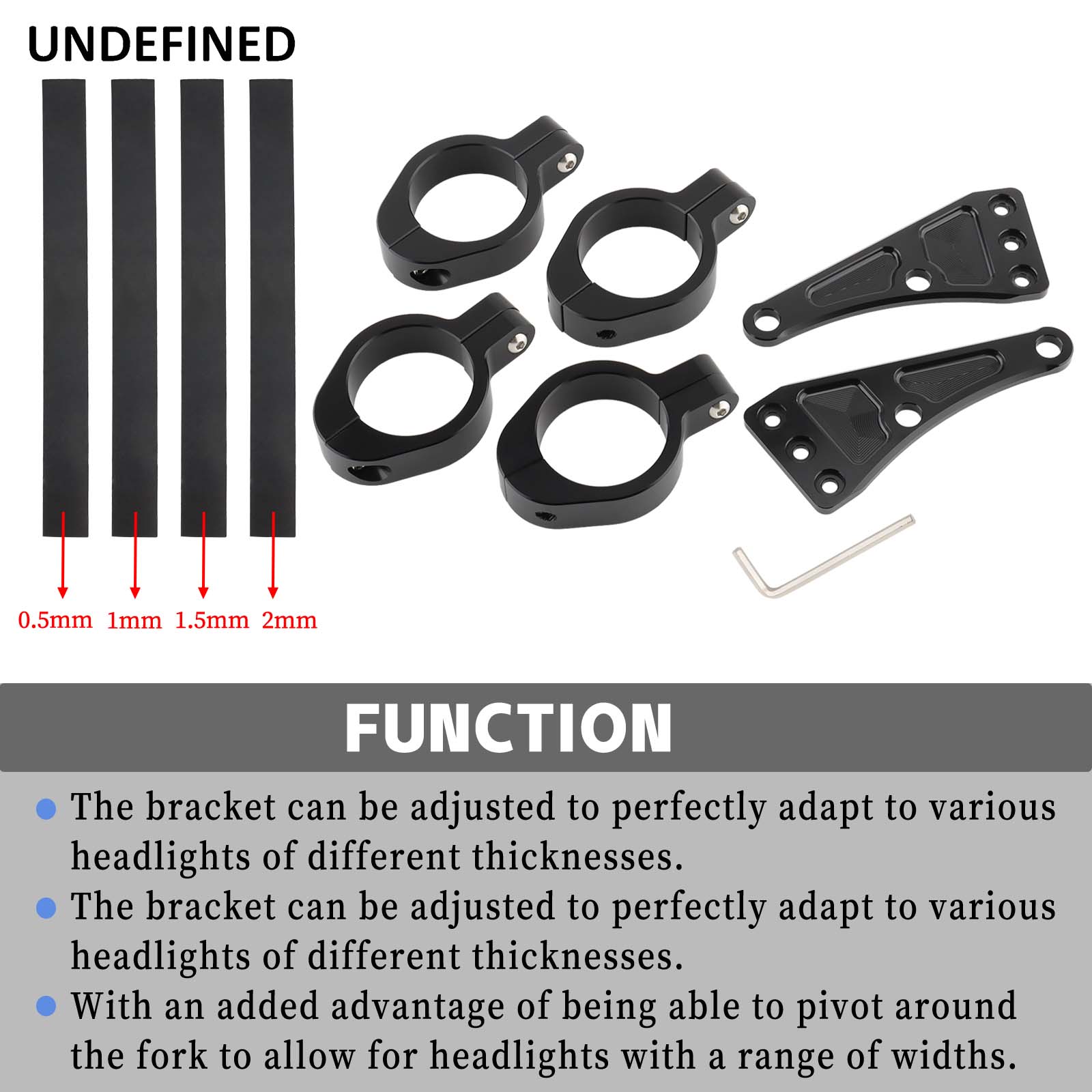 33mm-58mm Headlight Bracket Mo - Outdoor Power Xtreme ulasan dan harga