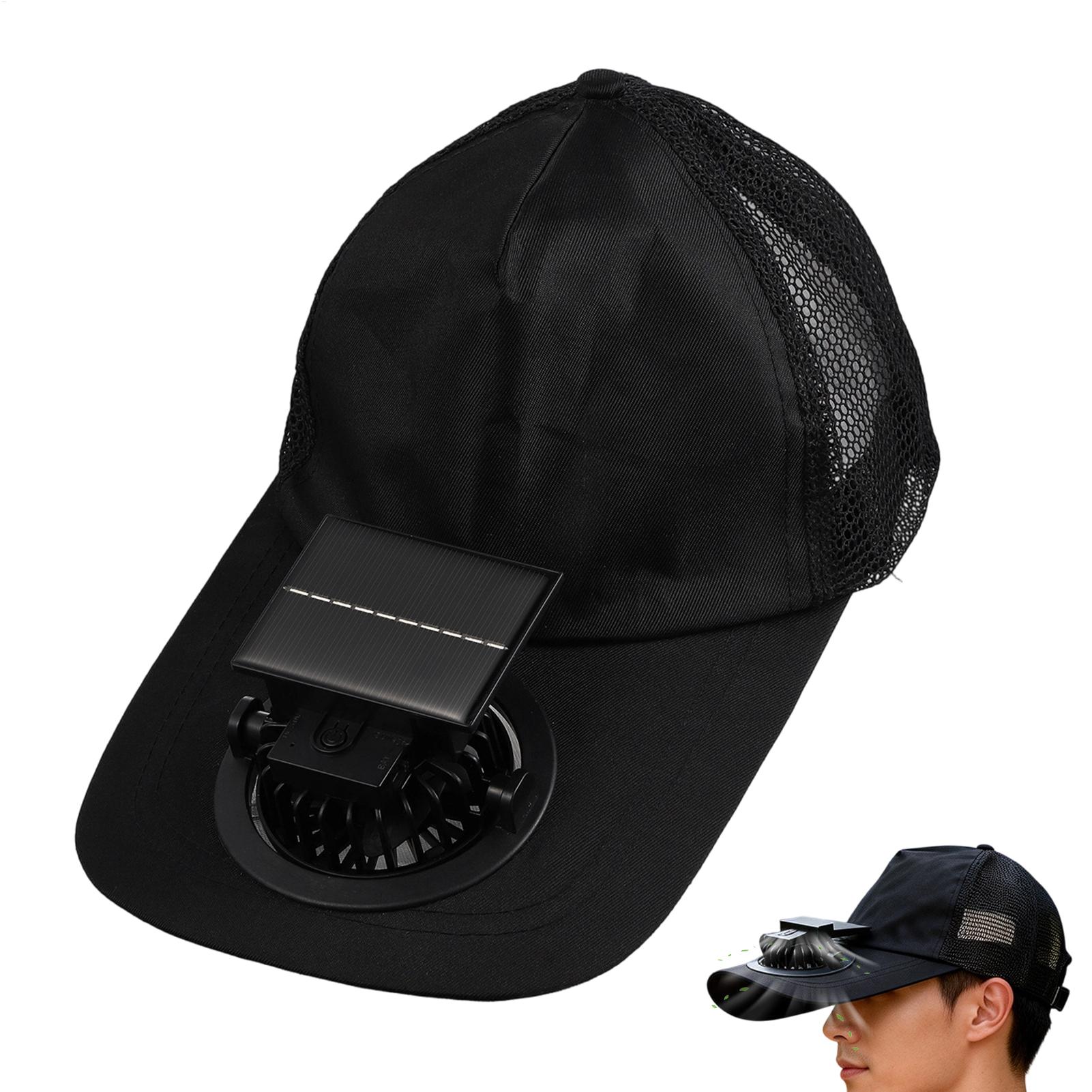 Solar Powered Fan Hat USB Char - Outdoor Power Block ulasan dan harga
