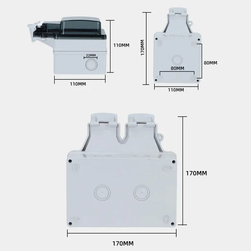 Tuya Waterproof Electrical Wal - Outdoor Power Equipment Brands ulasan dan harga