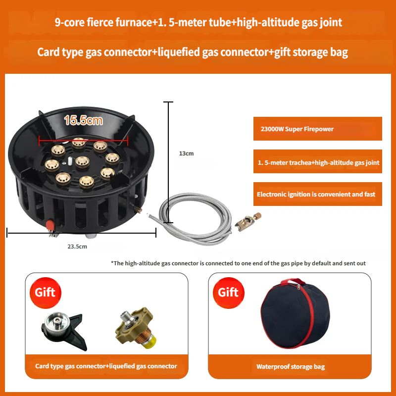 2100W Outdoor Camping Stove Hi - Outdoor Power Equipment Brands ulasan dan harga
