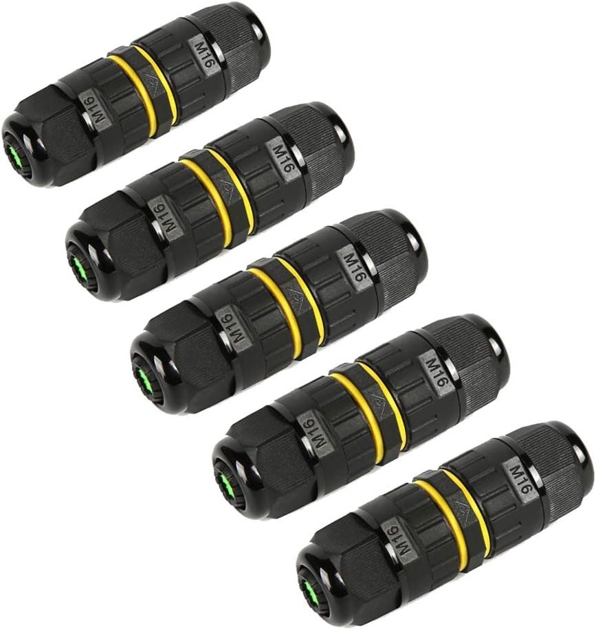 M16 2PIN 3PIN IP68 Waterproof  - Outdoor Power Wire ulasan dan harga