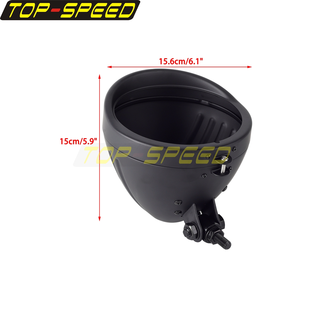 Black/Chrome Motorcycle Headla - Outdoor Power Direct ulasan dan harga