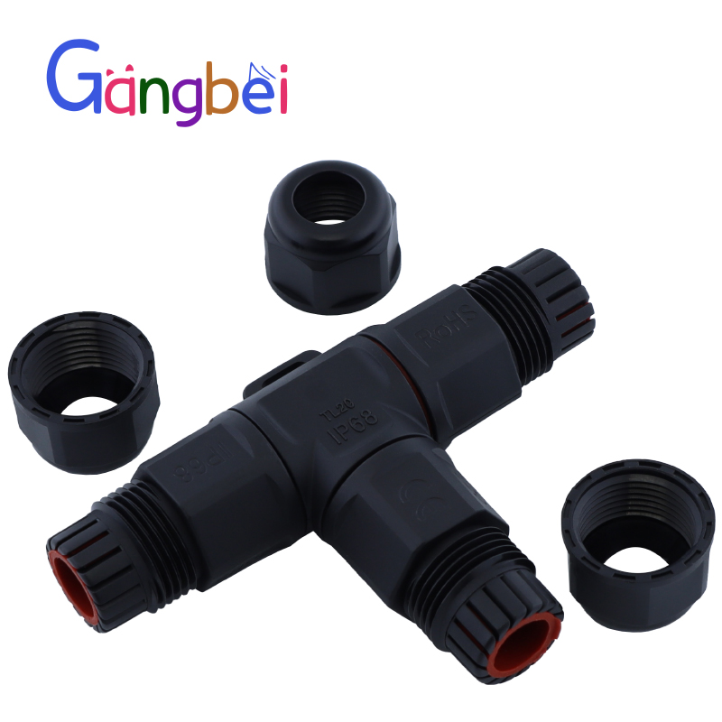 IP68 TL20 T Shape Waterproof C - Outdoor Power Wire ulasan dan harga